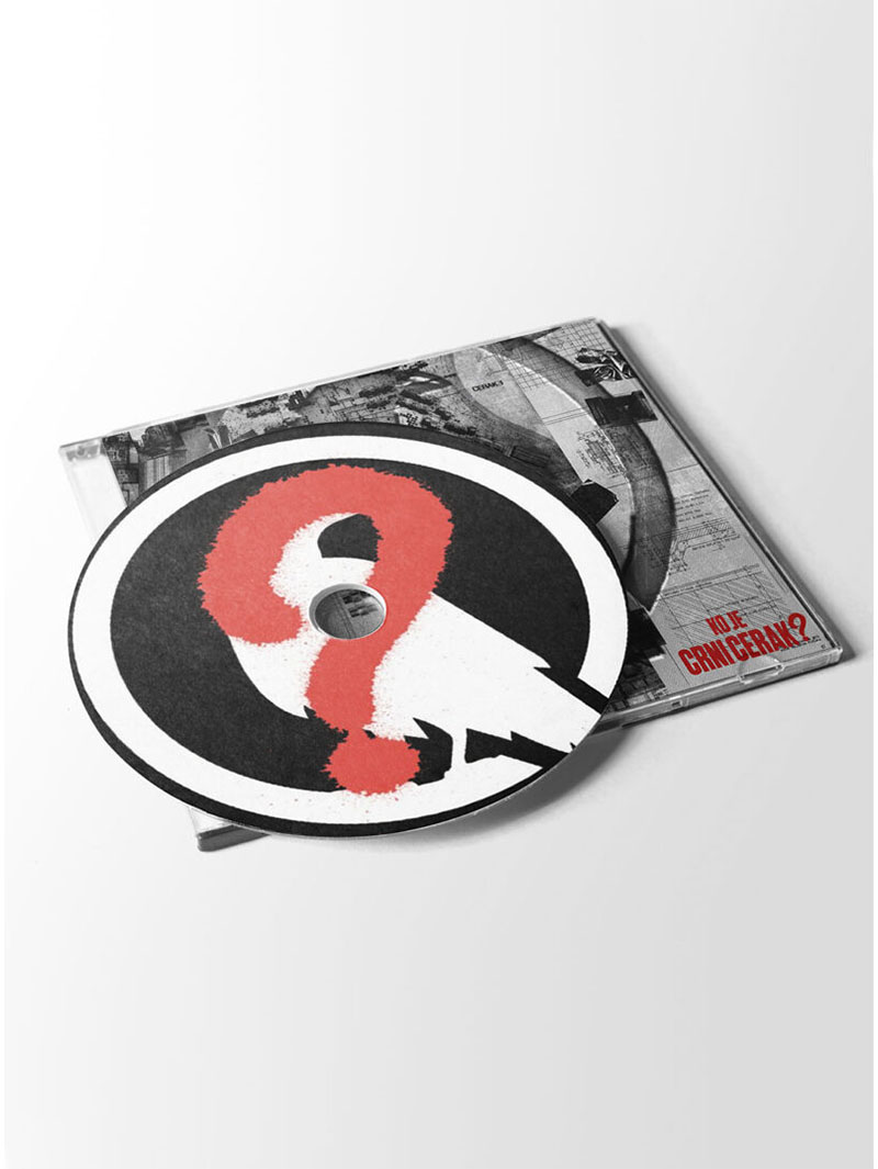 Bundle CD Ko je crni cerak? + Majica + Balaklava